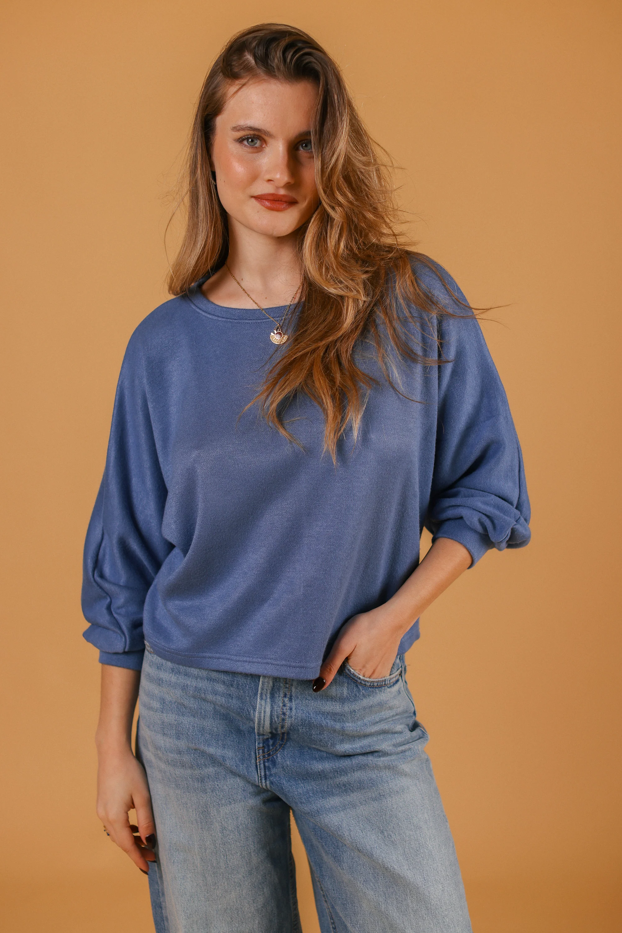 Sweater Idris Blue