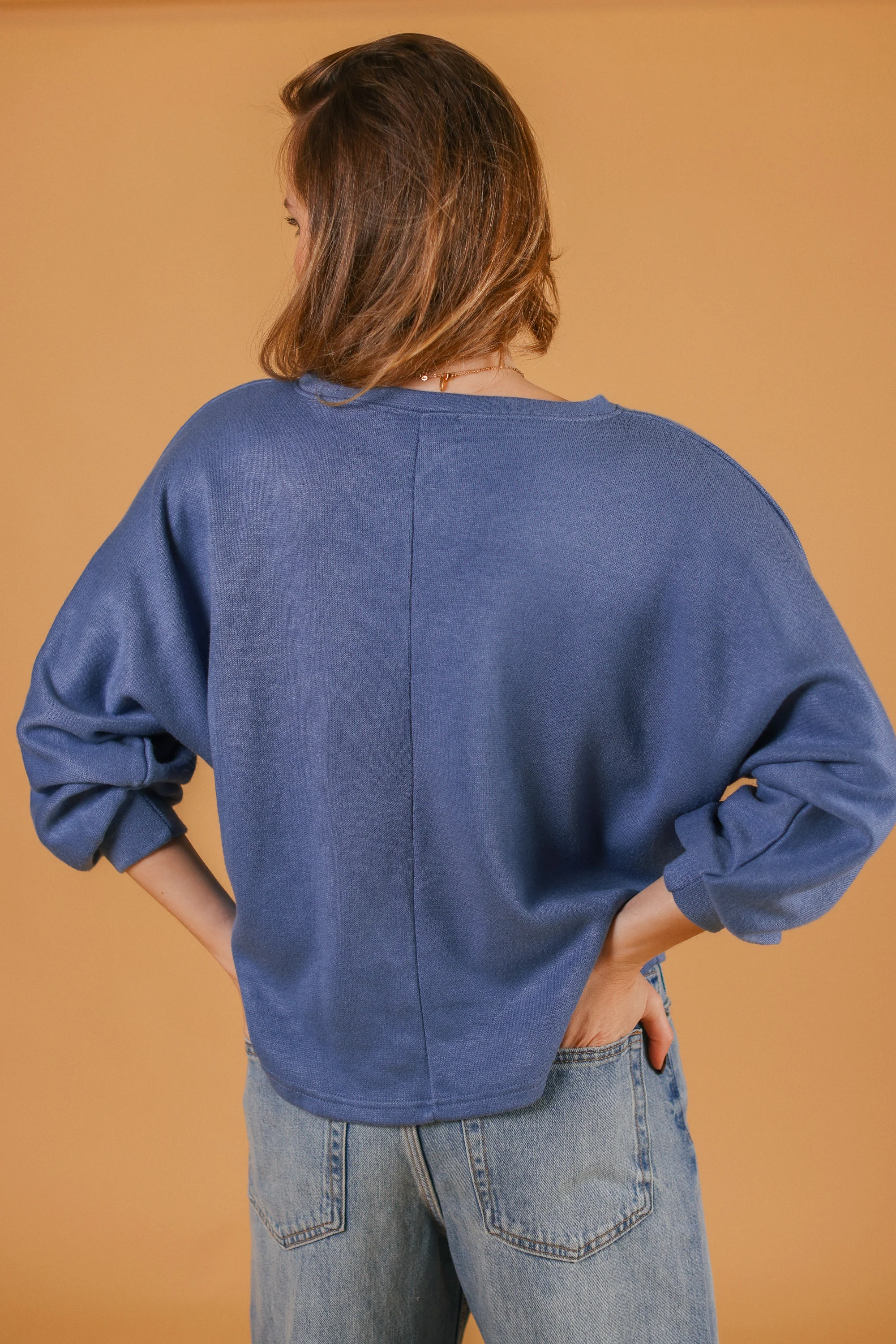 Sweater Idris Blue - Image 4