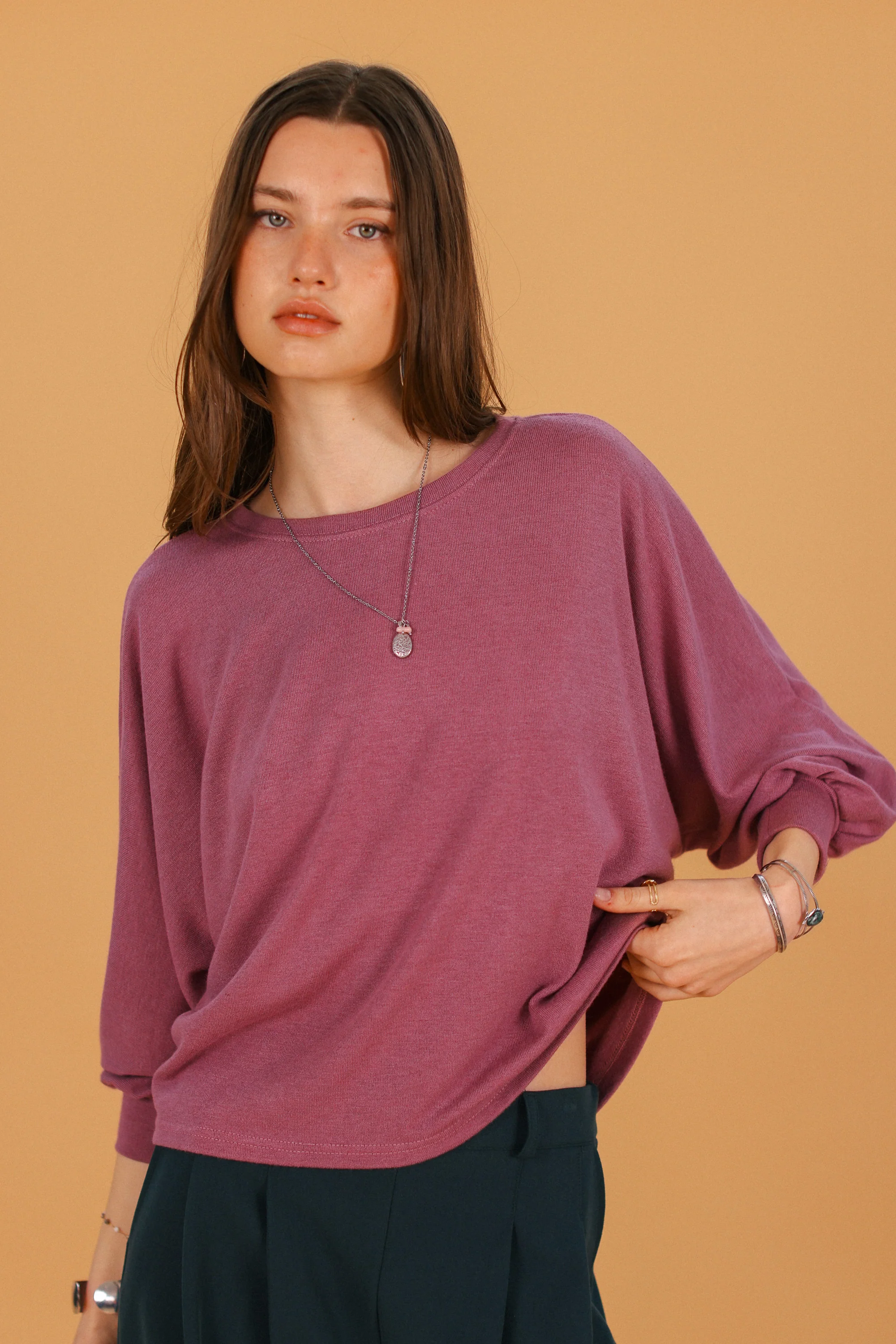 Sweater Idris Dusty Purple - Image 3