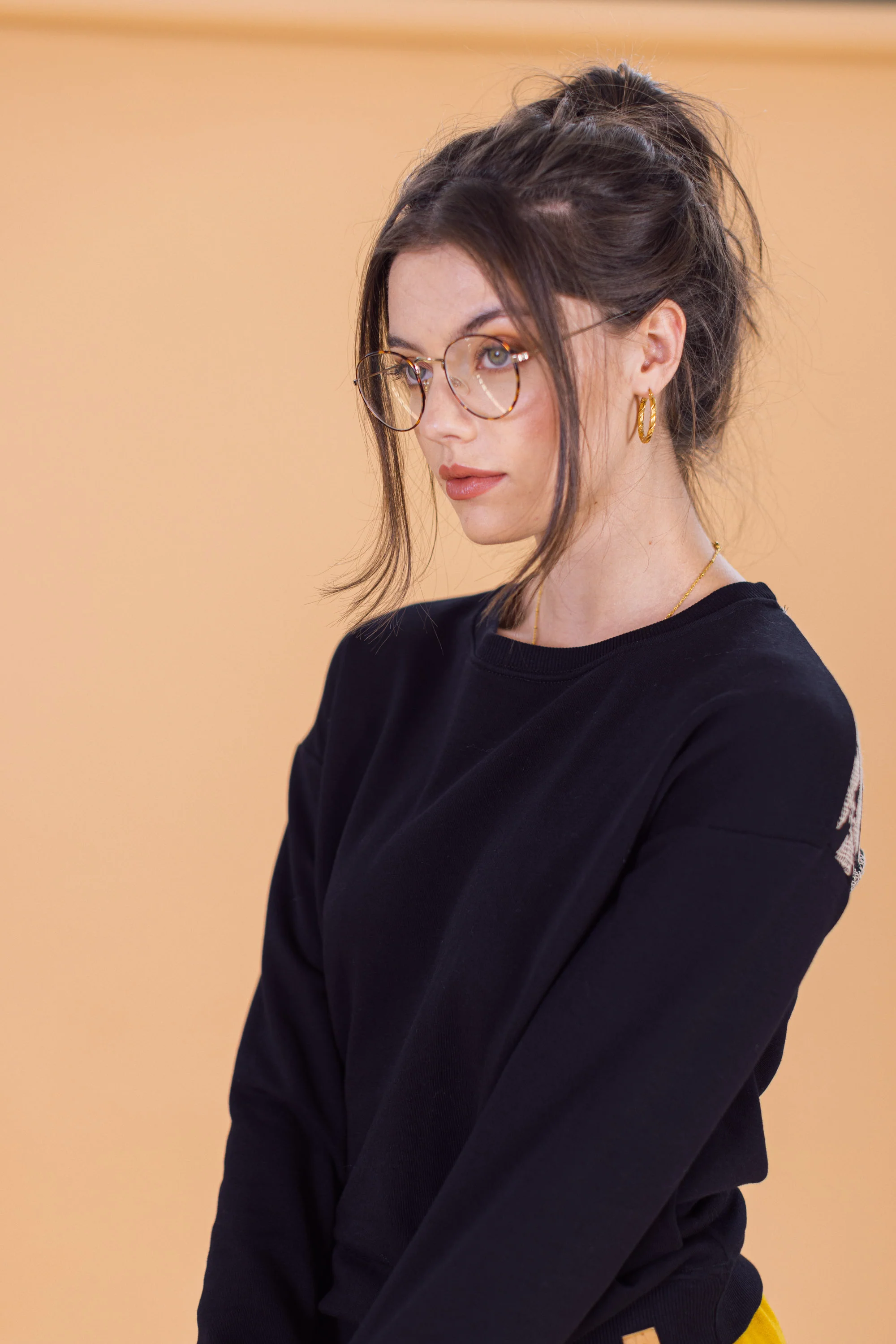Sweater Merlin Black Embroidered - Image 3