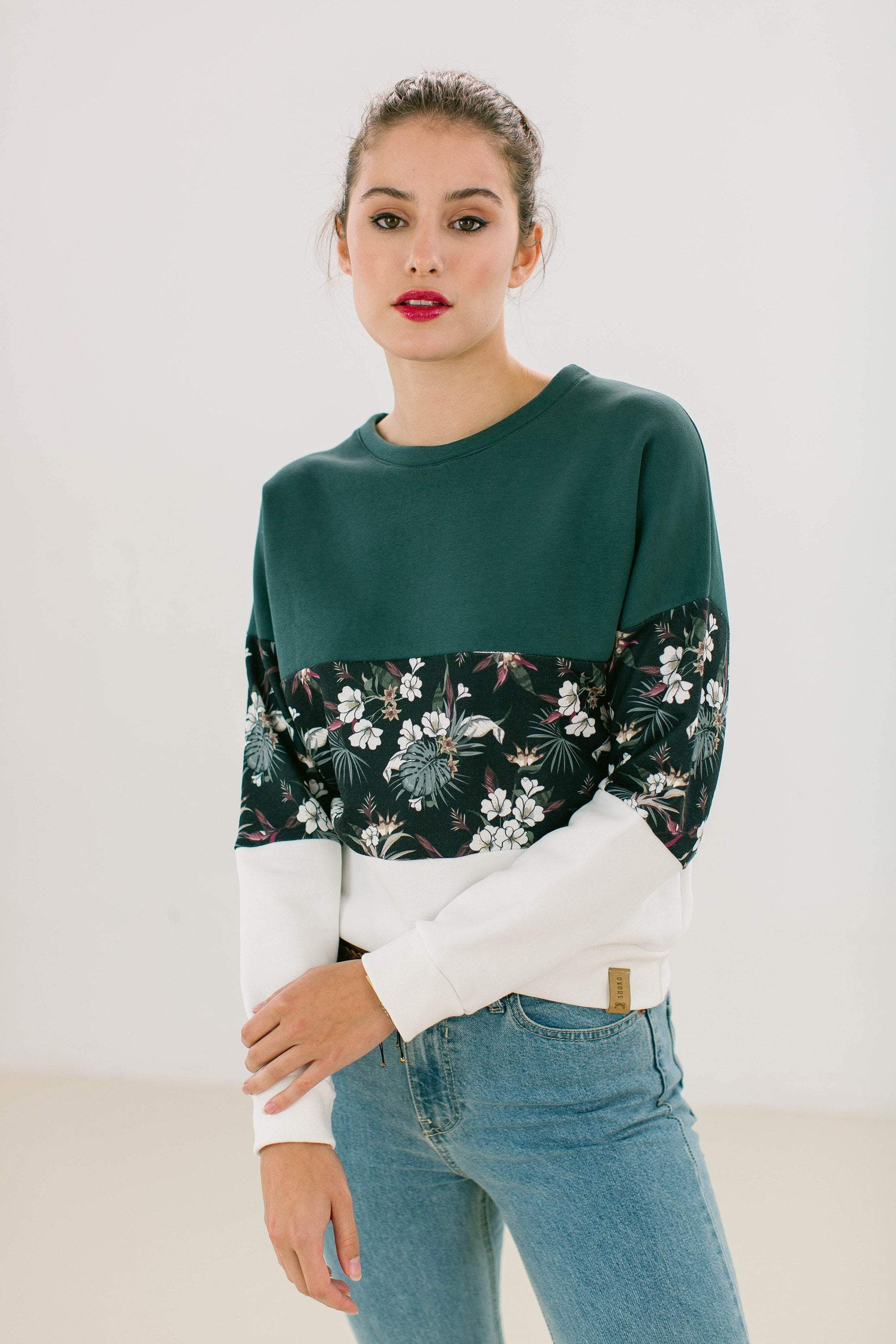 Sweater Mia winter flowers - Image 4