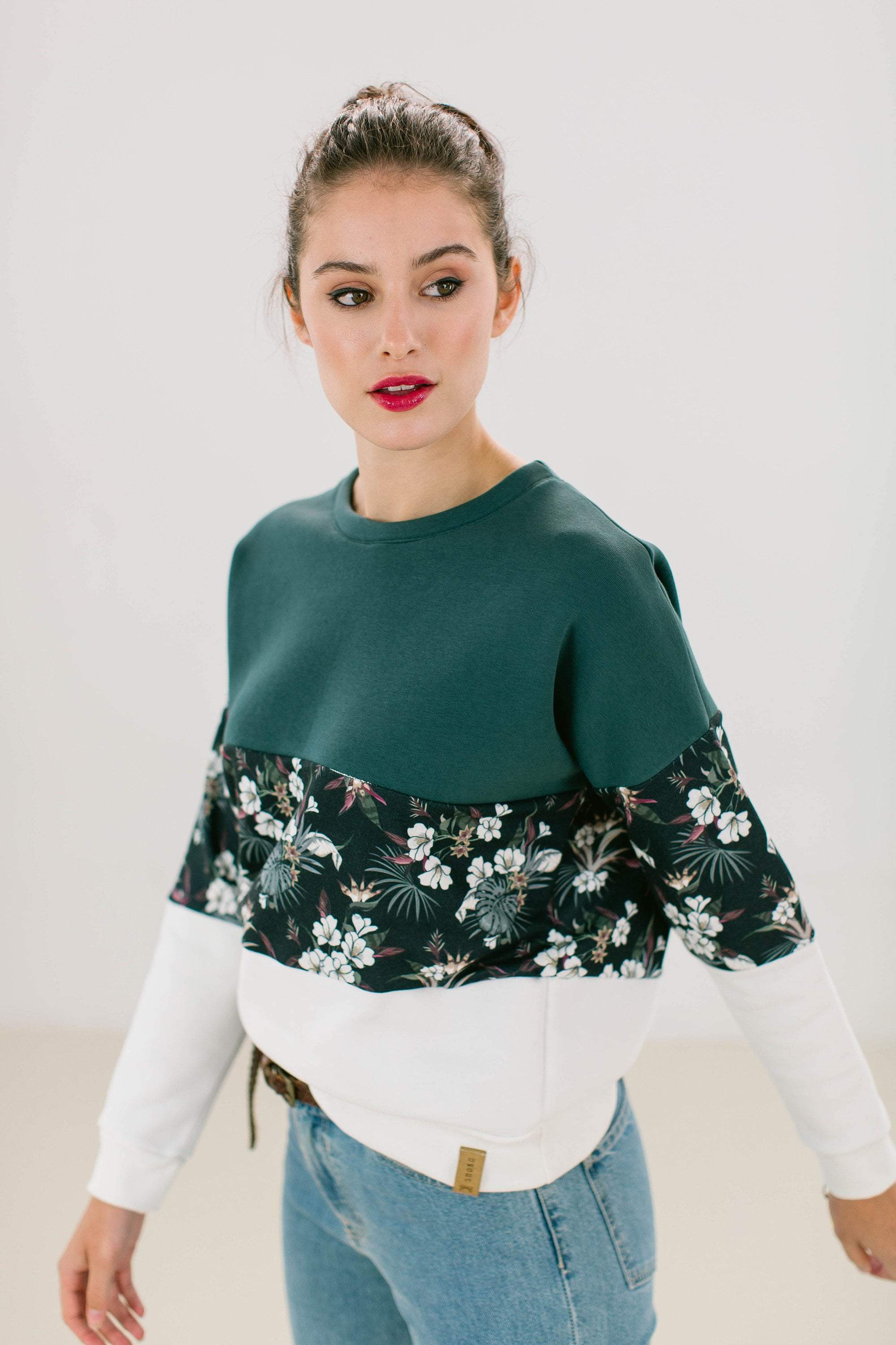 Sweater Mia winter flowers - Image 5