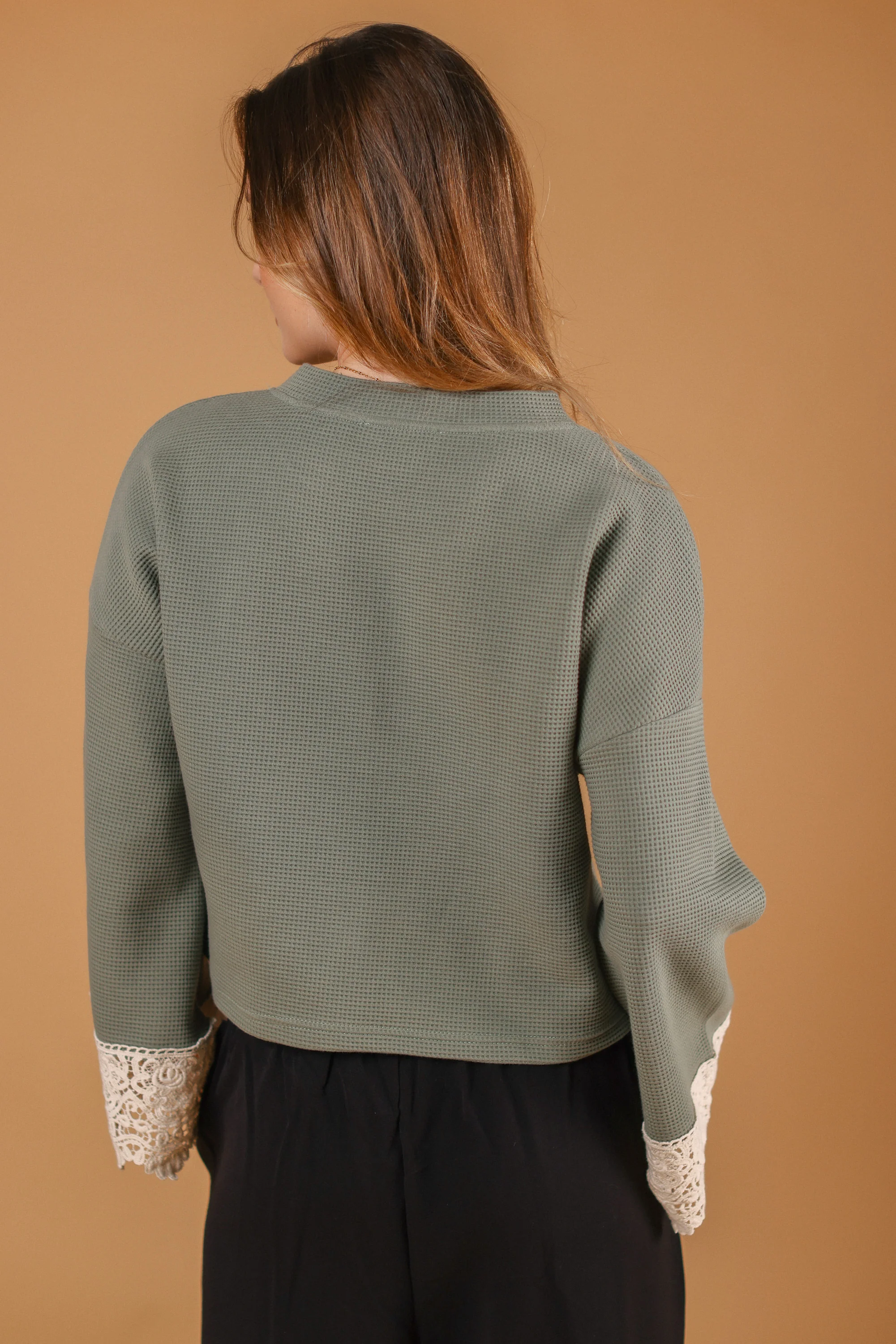 Sweater Teagan Sage Lace - Image 5