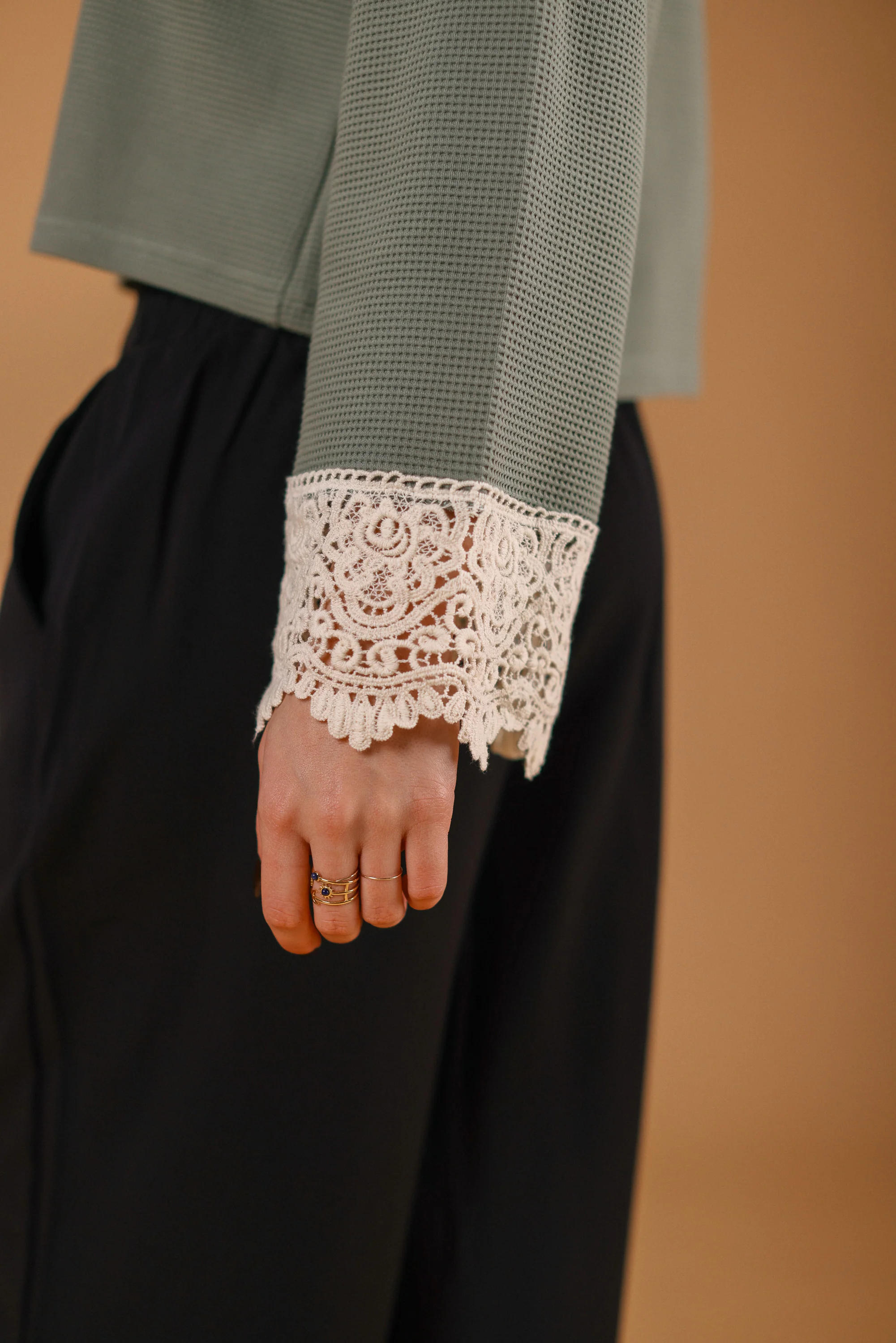 Sweater Teagan Sage Lace - Image 7