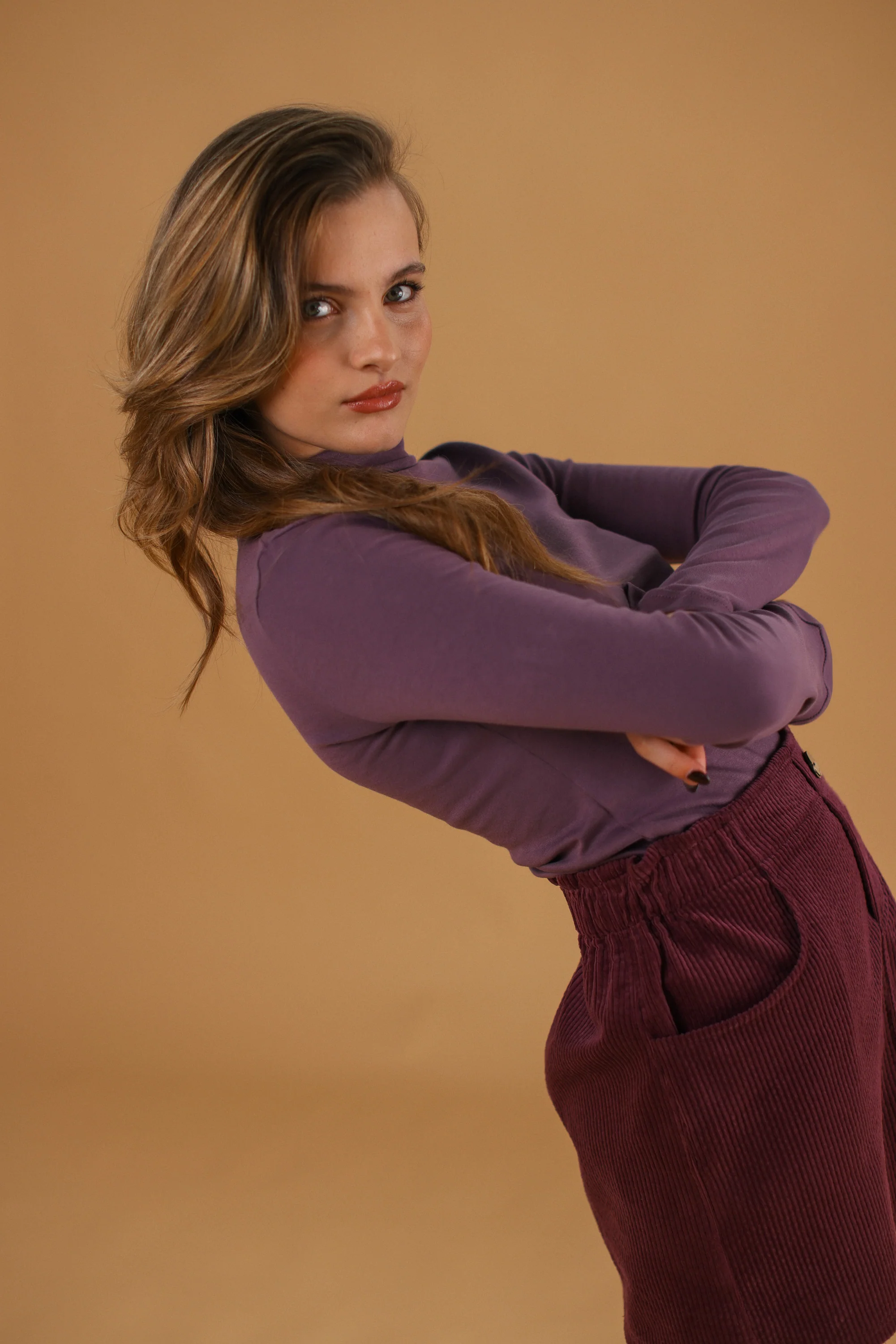 Top Billie Dusty Purple - Image 2