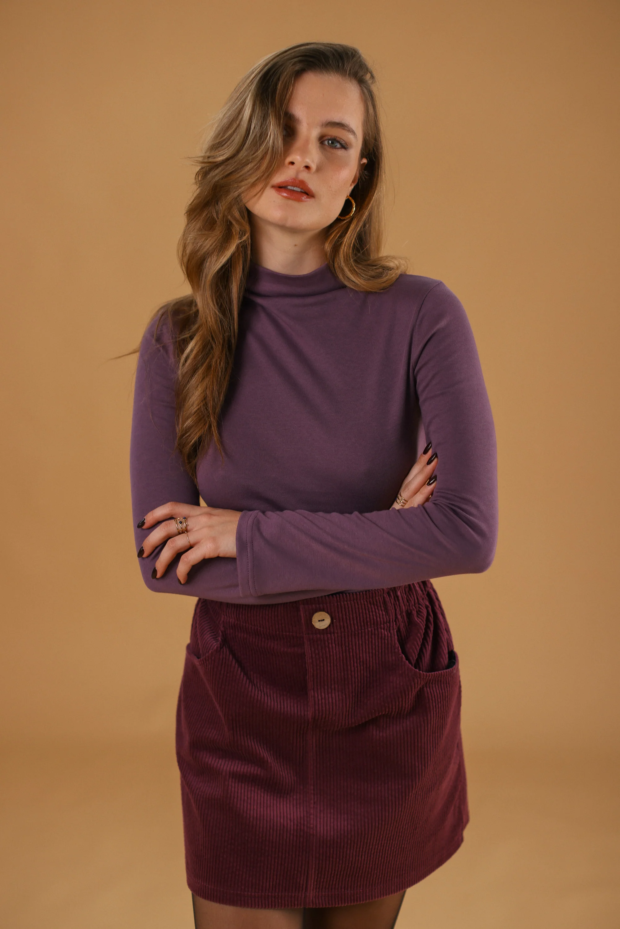 Top Billie Dusty Purple - Image 3