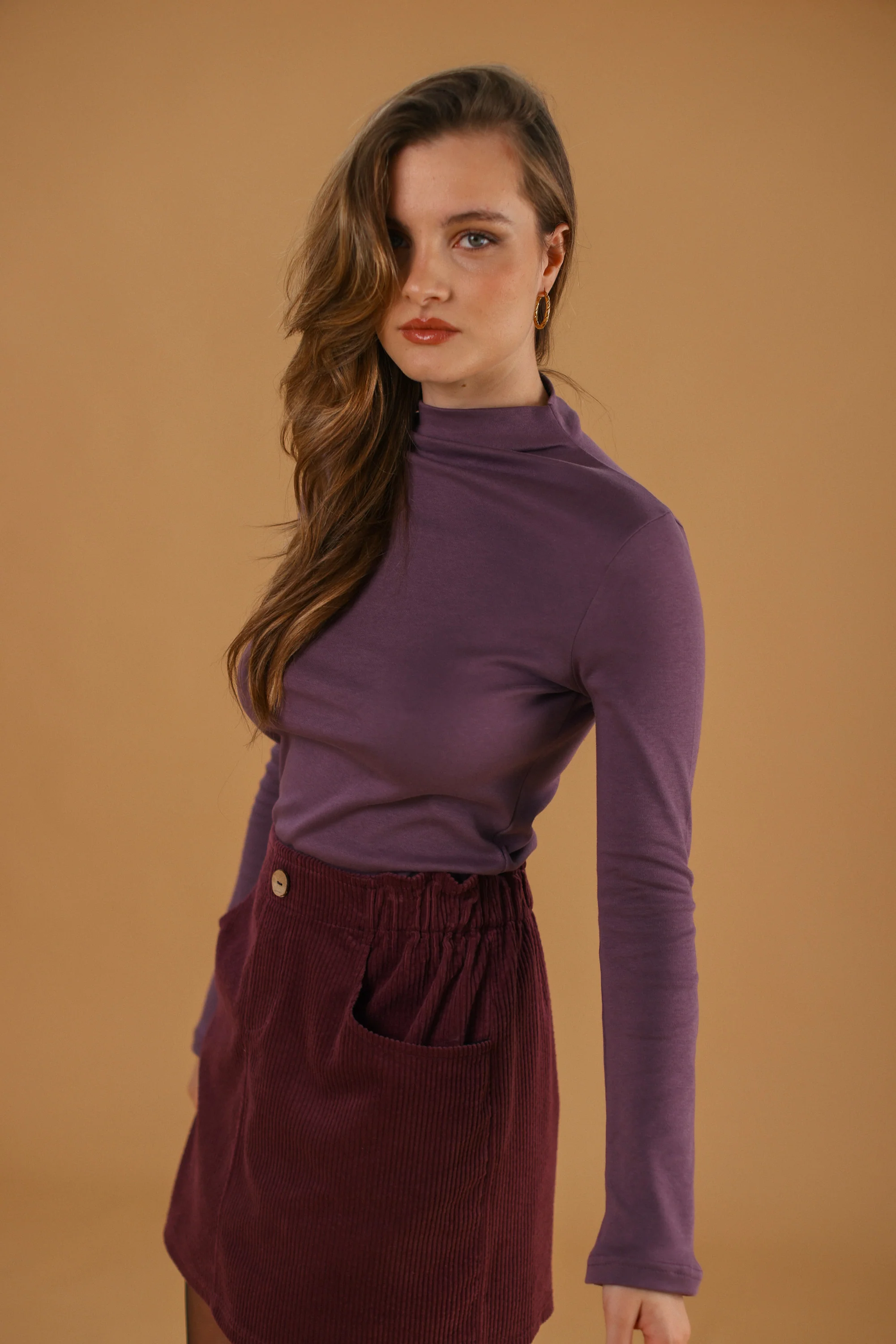 Top Billie Dusty Purple - Image 7
