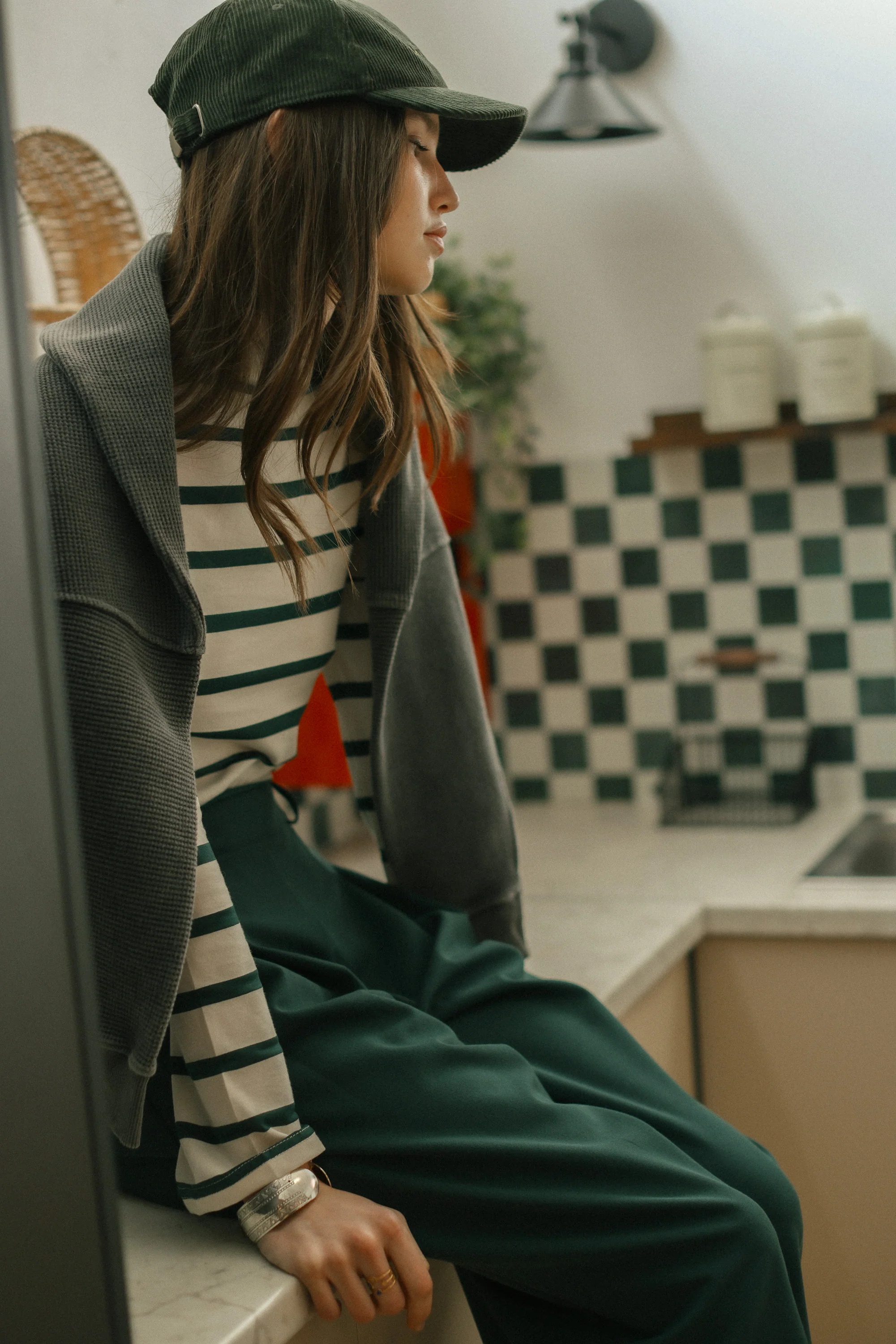 Top Billie Green Stripes - Image 10