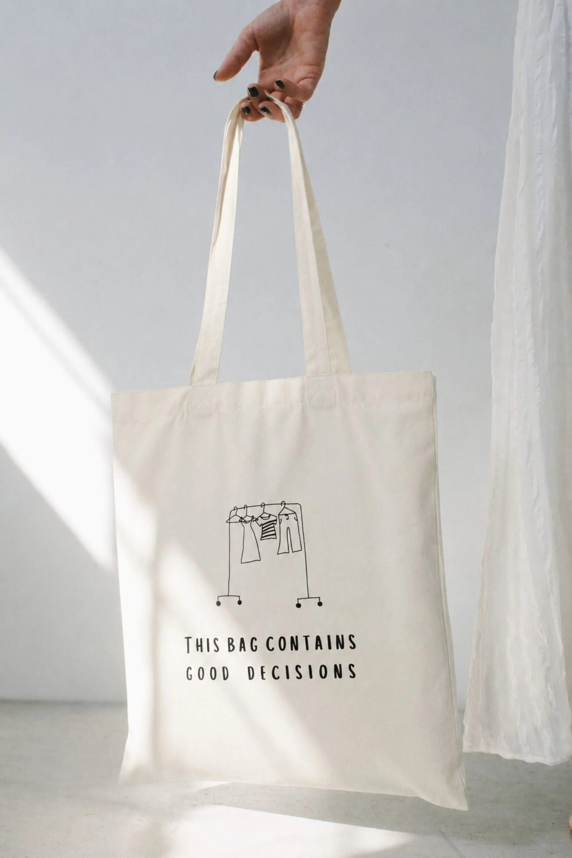 Tote Bag Good Decisions