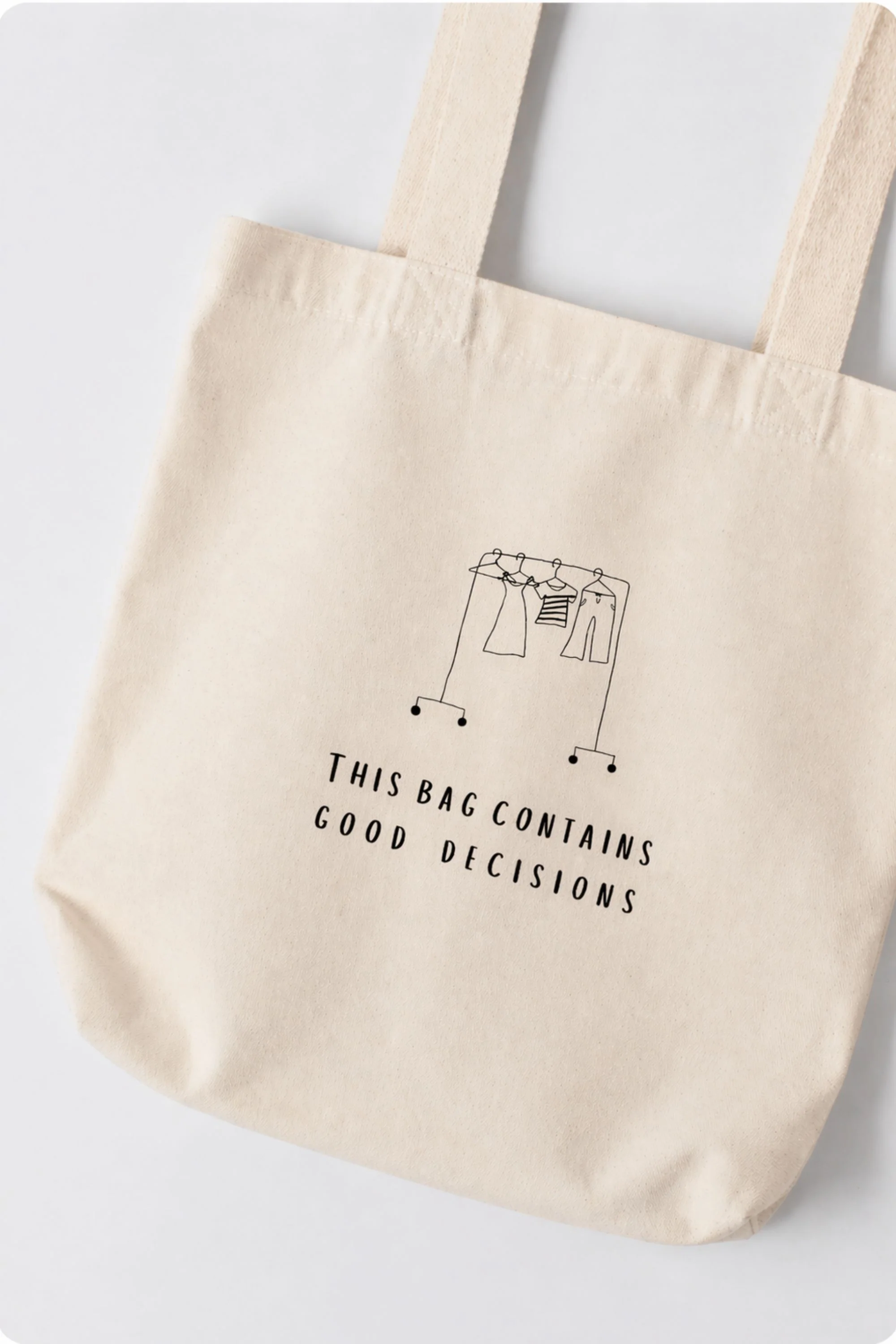 Tote Bag Good Decisions - Image 5
