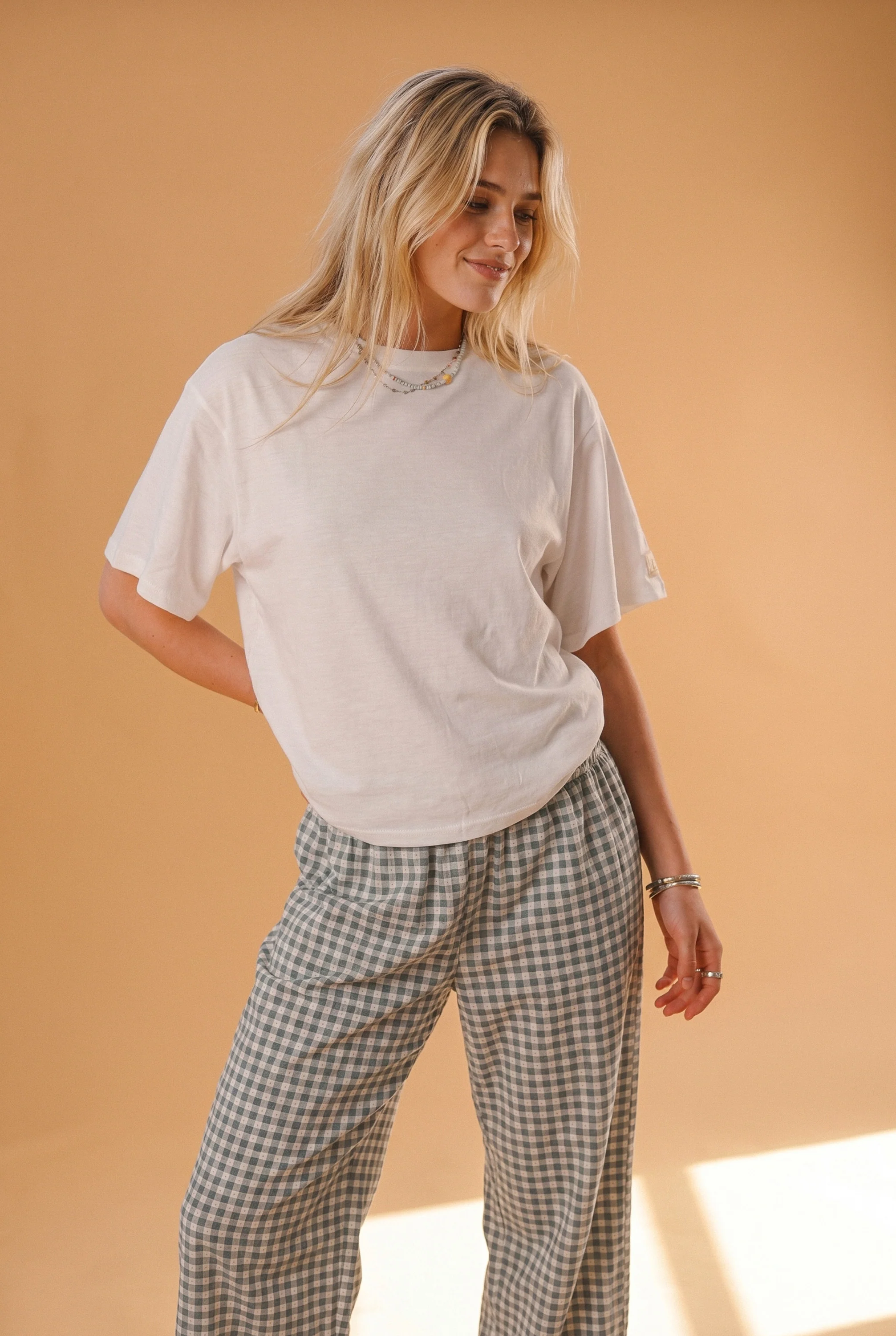 Trousers Dino Gingham Green - Image 12