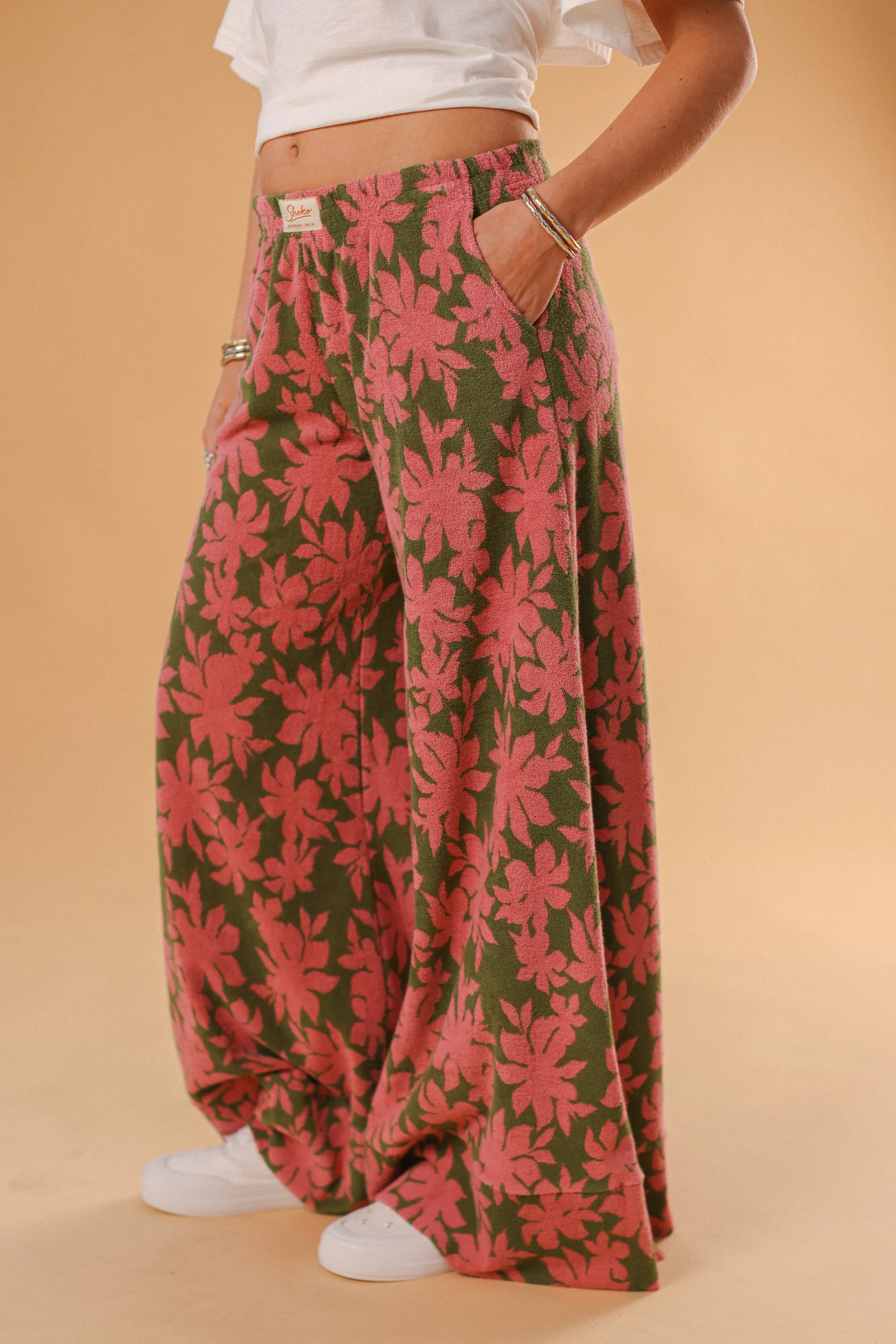 Trousers Sally Green Palms - Image 11