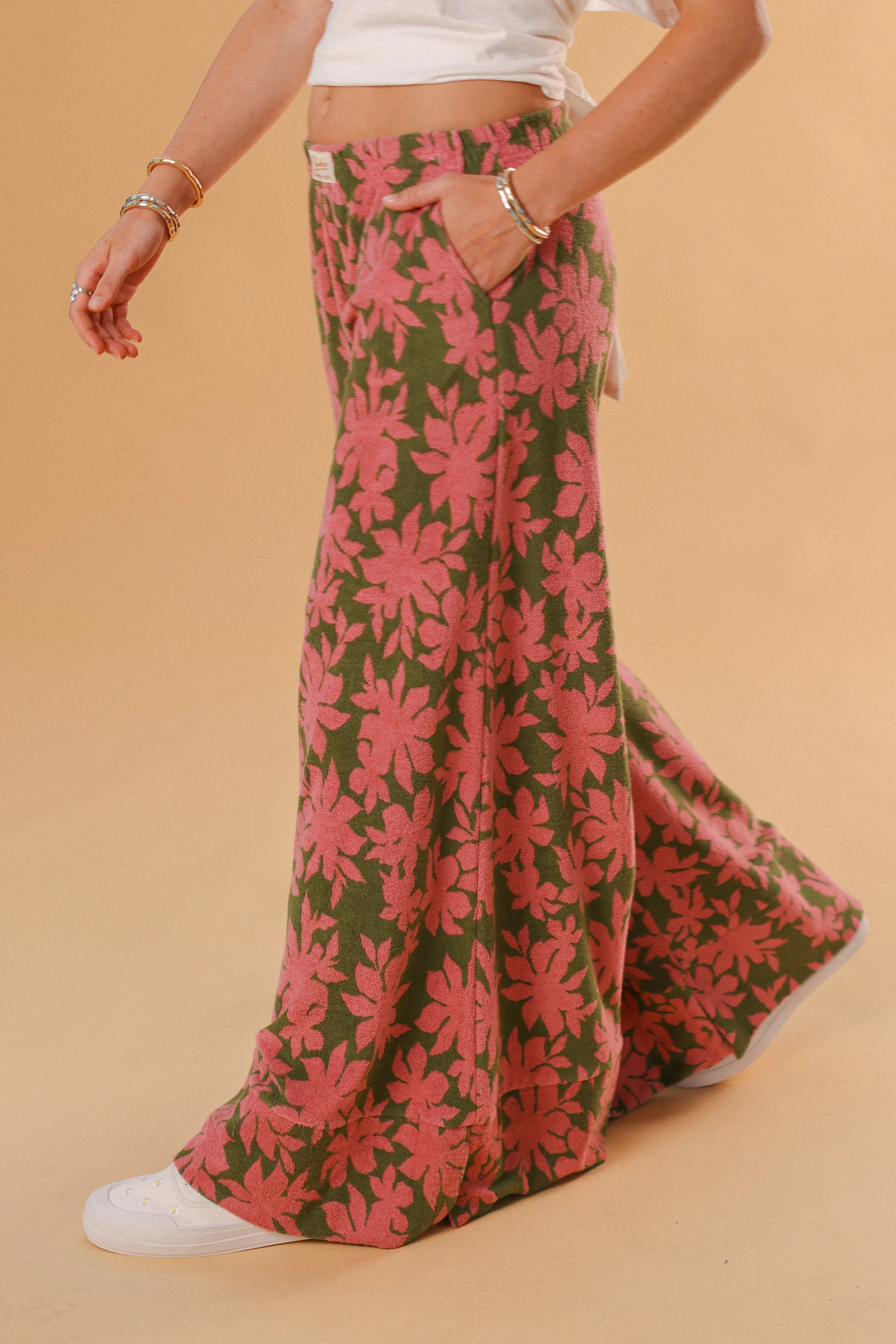 Trousers Sally Green Palms - Image 5
