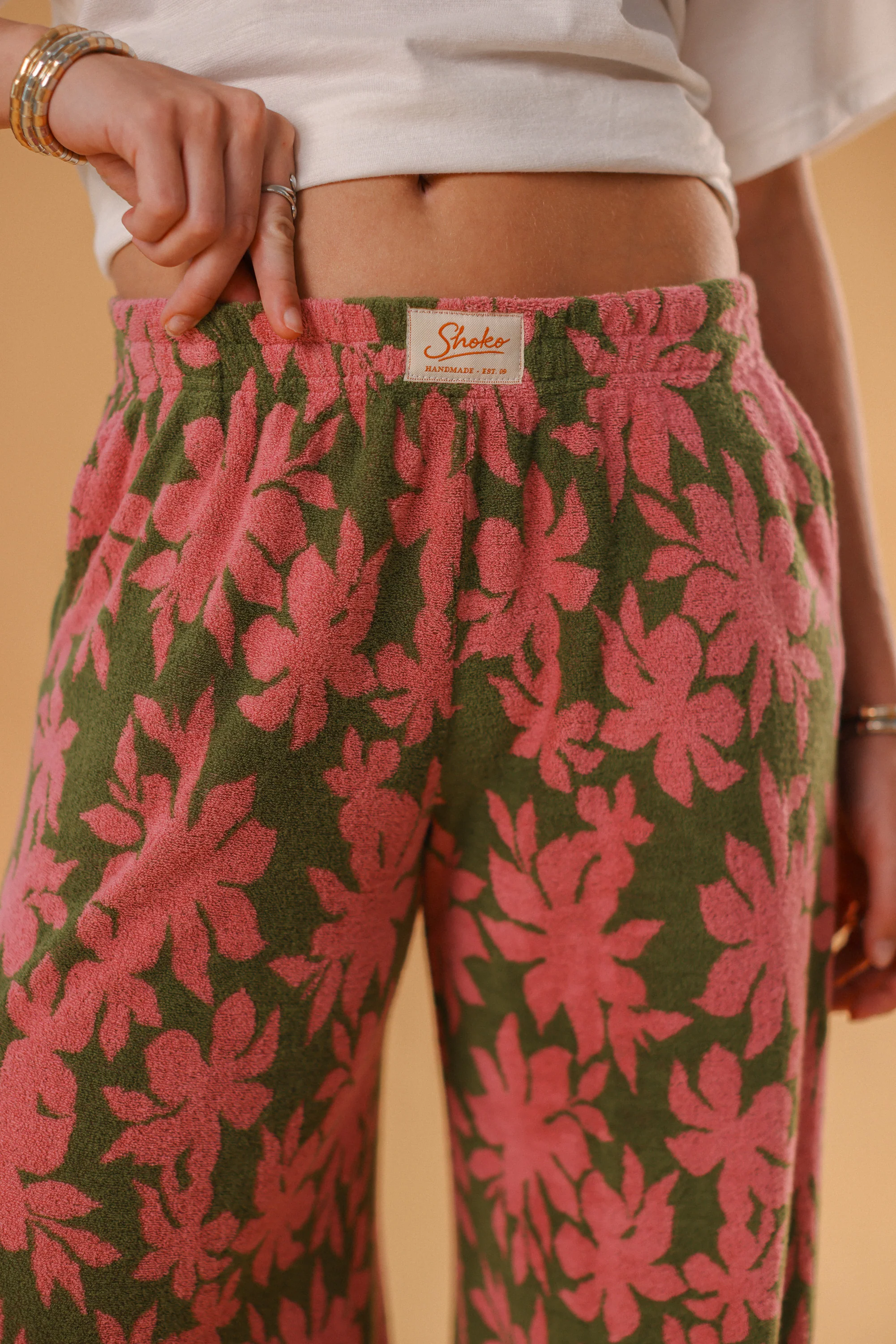 Trousers Sally Green Palms - Image 6