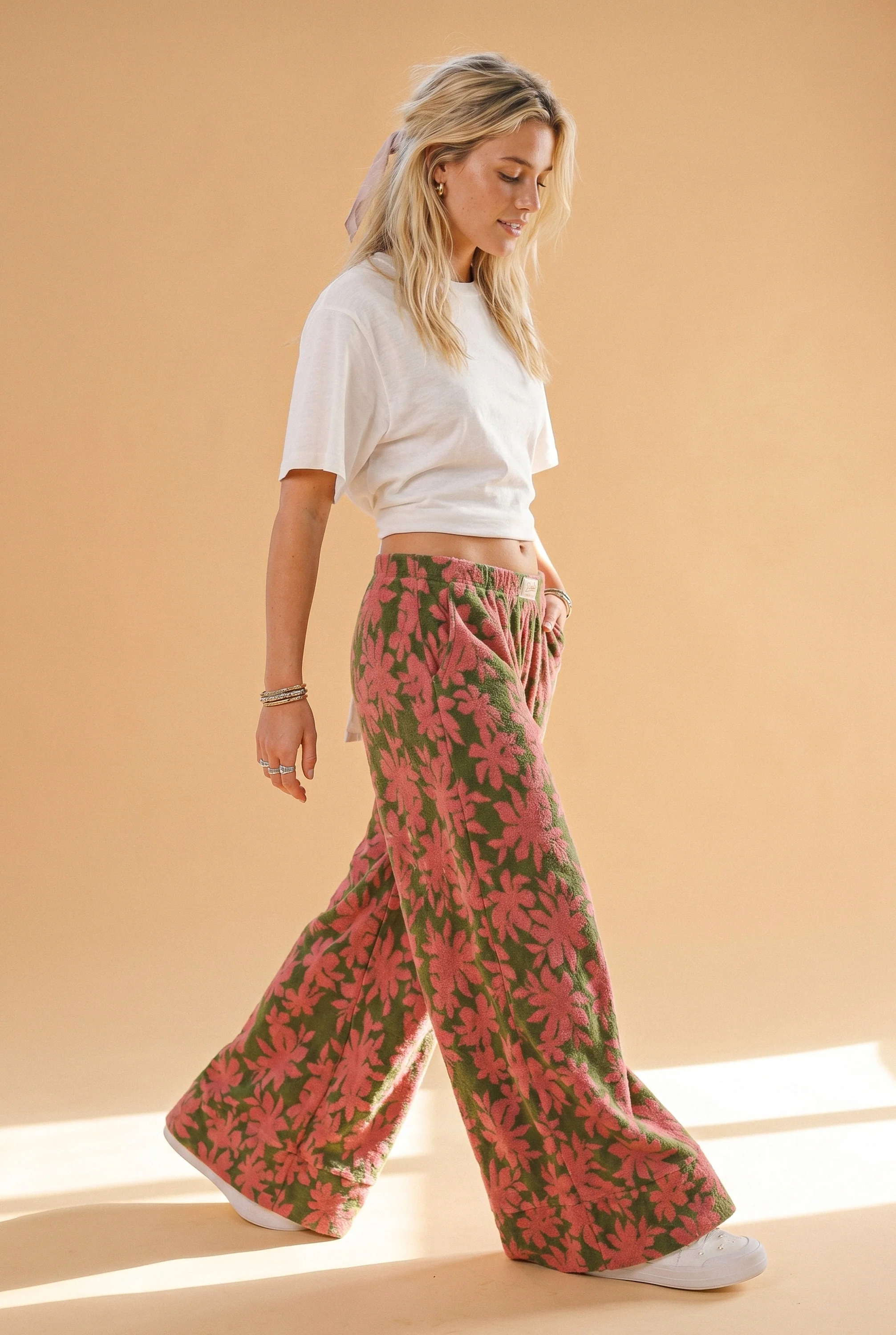 Trousers Sally Green Palms - Image 9