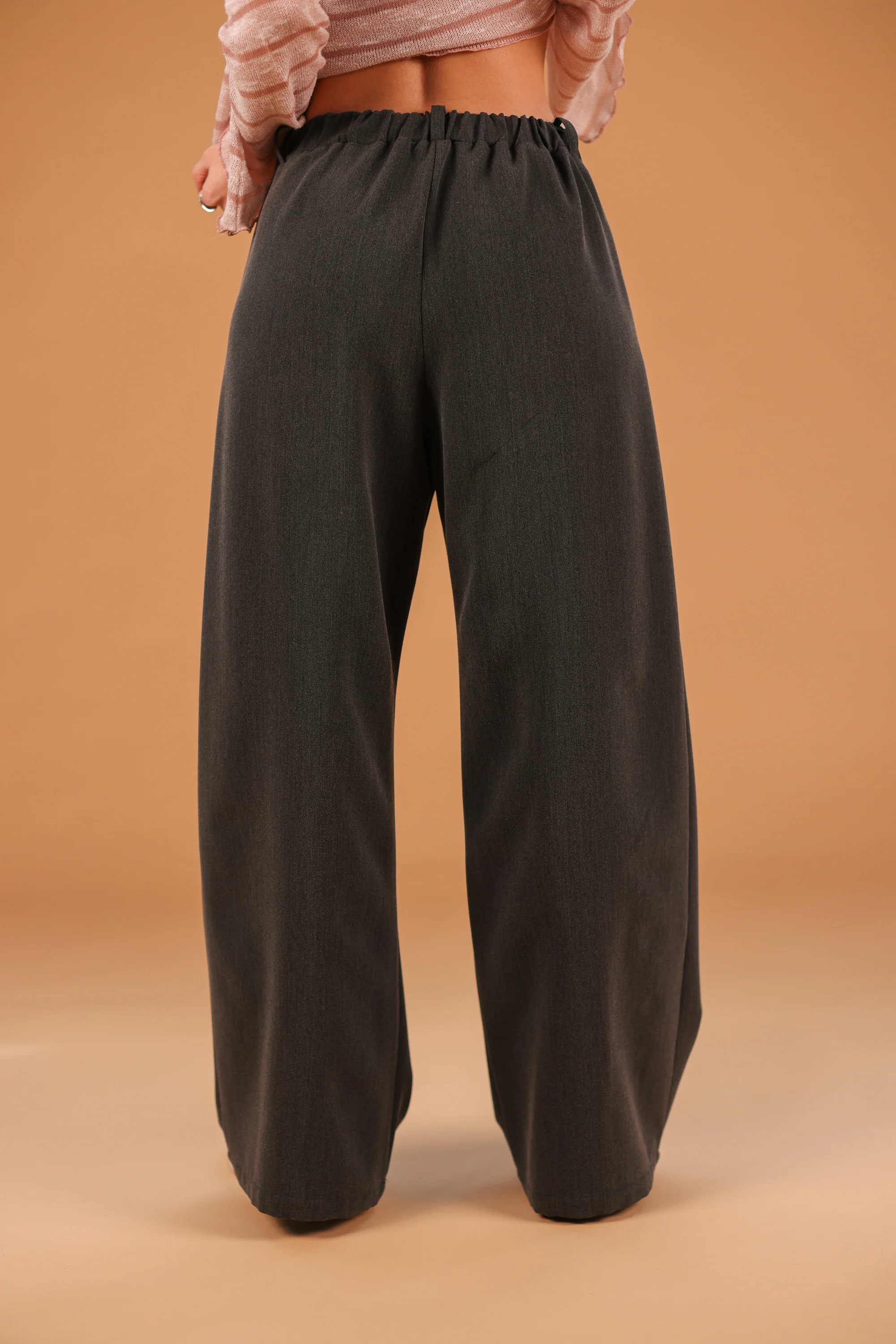 Trousers Vina Charcoal Grey - Image 3